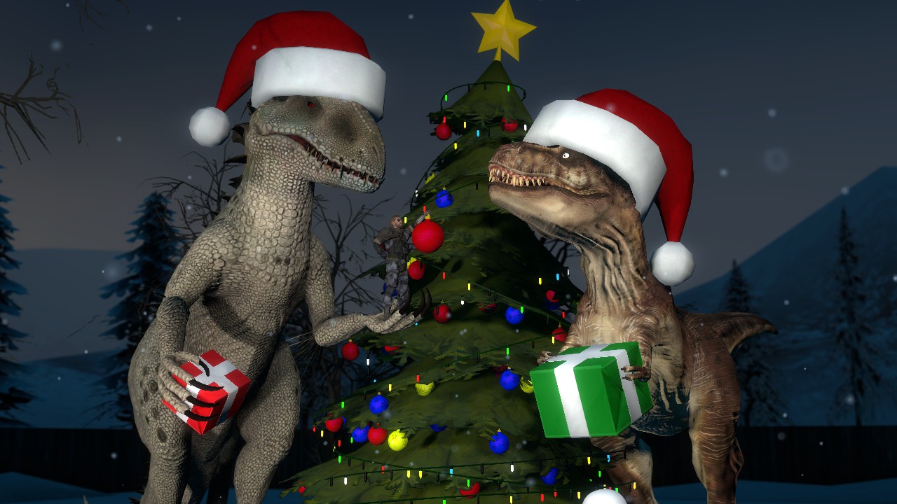 Download Dino Christmas 2016 By Thegmodman Fur Affinity Dot Net