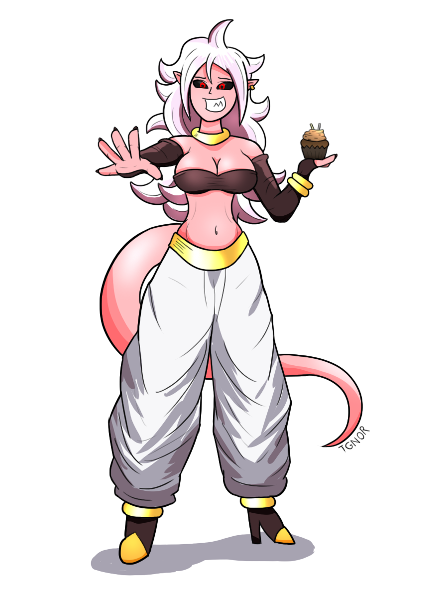 Majin Android 21 by TheGuyNoOneRemembers -- Fur Affinity [dot] net