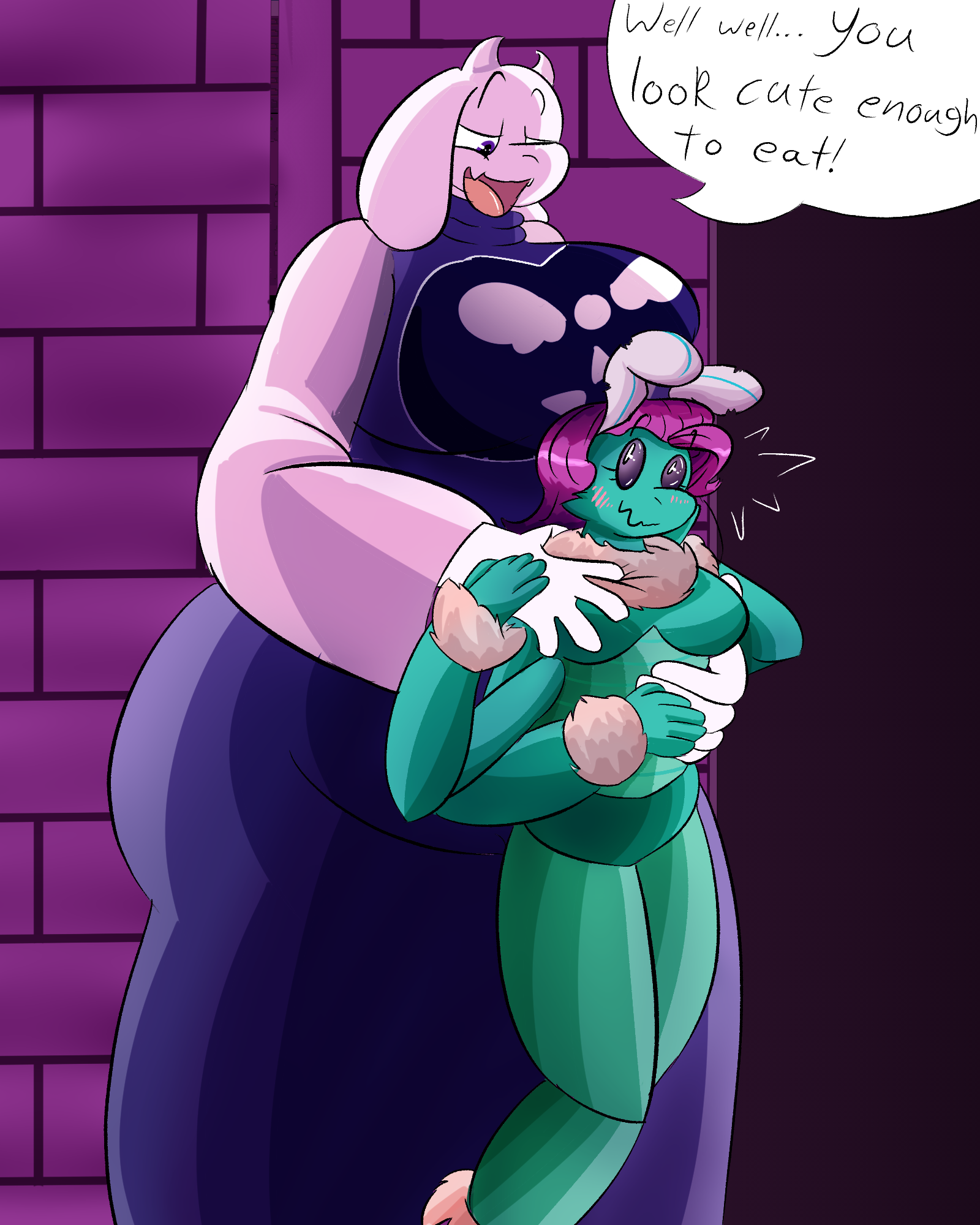 Tori and Luna Momdom by The_Hookaloof -- Fur Affinity [dot] net