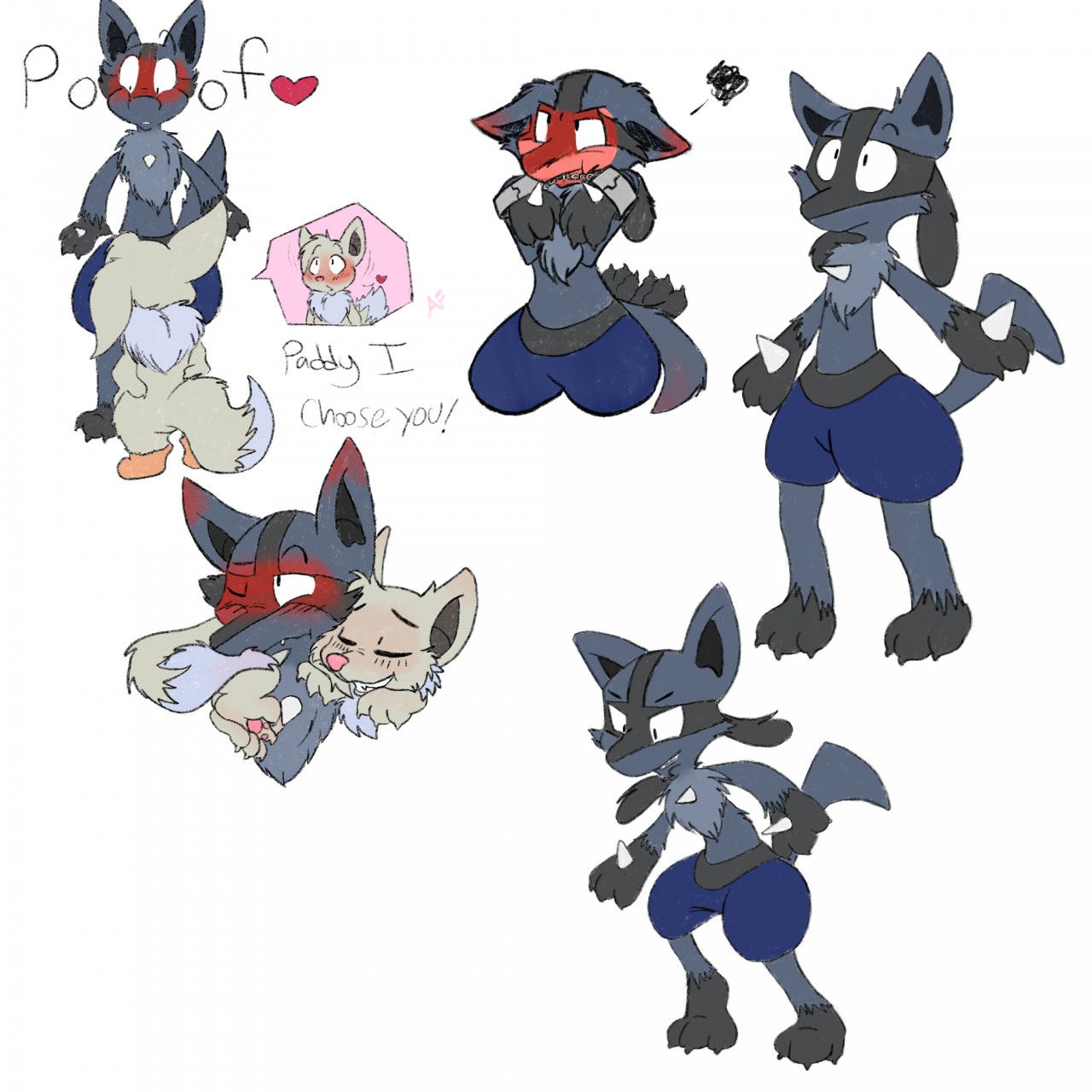 All0412 ✪ på X: Pokémon Fanart: Shiny Riolu #Sinnoh #Pokedex