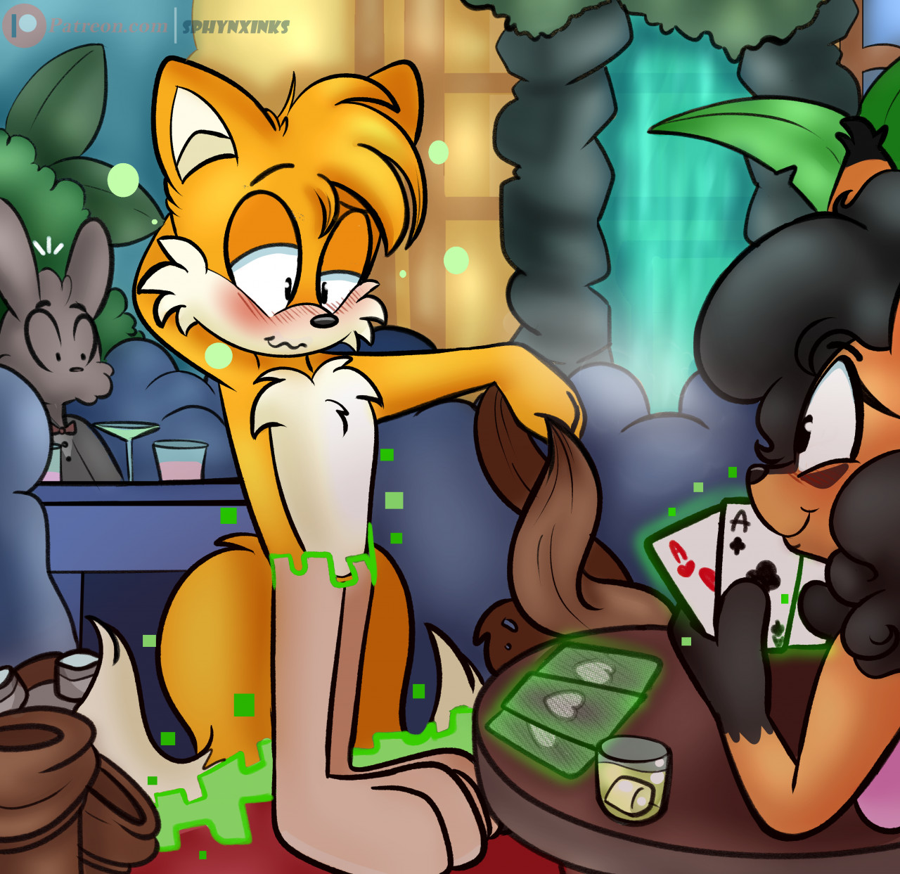 Patreon Poll Winner- Strip Poker by TheInspiredSphynx -- Fur Affinity [dot]  net