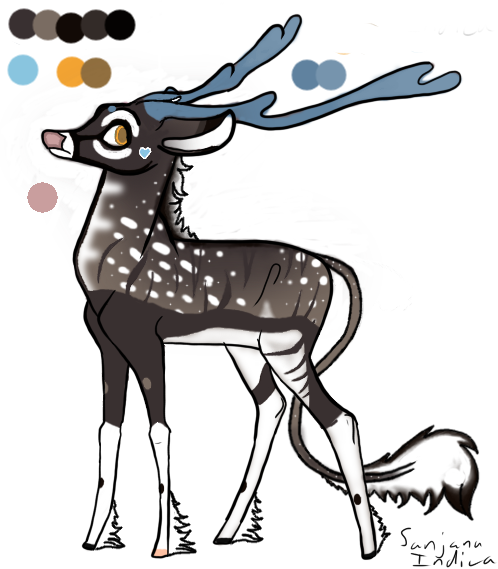 Deer Fursona! by TheKawaiiArtist -- Fur Affinity [dot] net