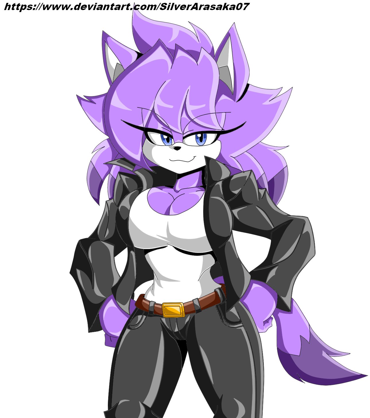 Kwan The Cat (Paint Sai Sketch) by TheLeonardFr33m4n -- Fur