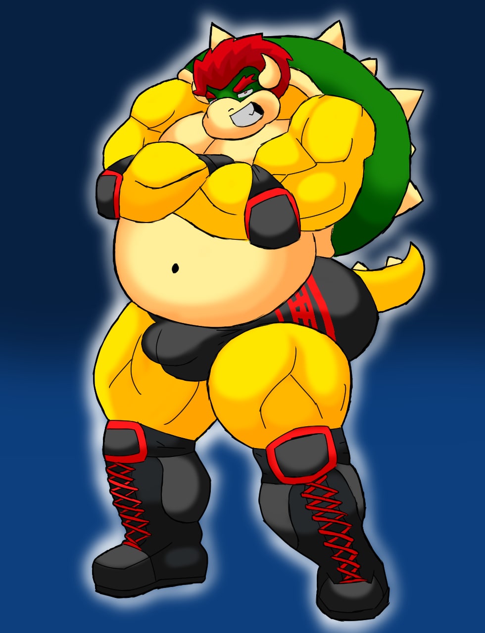 Bowser Boulder by TheLunarRainbowGryphon Fur Affinity dot net