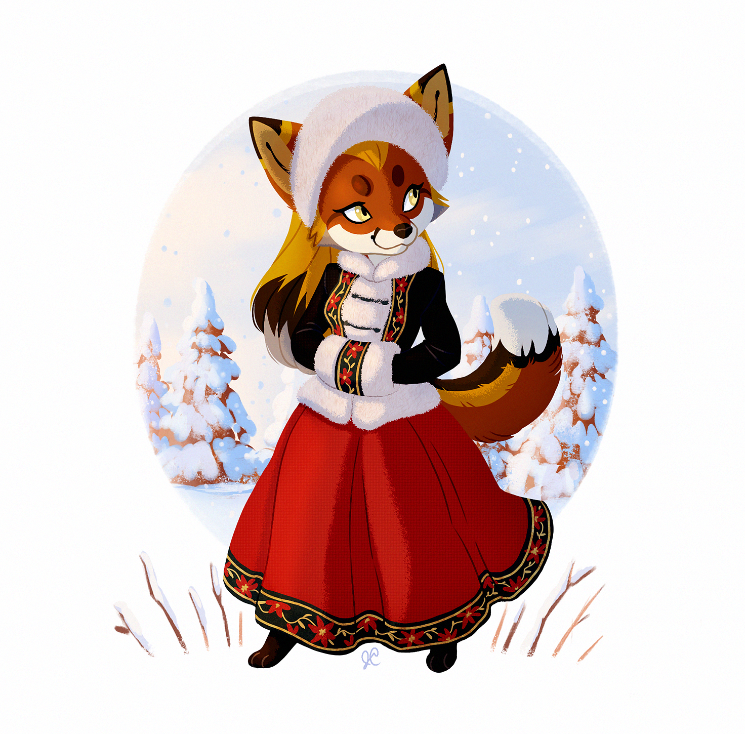 Festive Fox