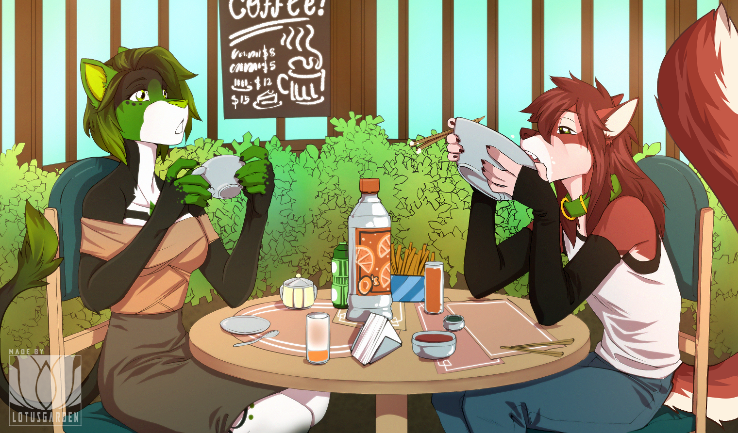 First Date - Art by Lotusgarden