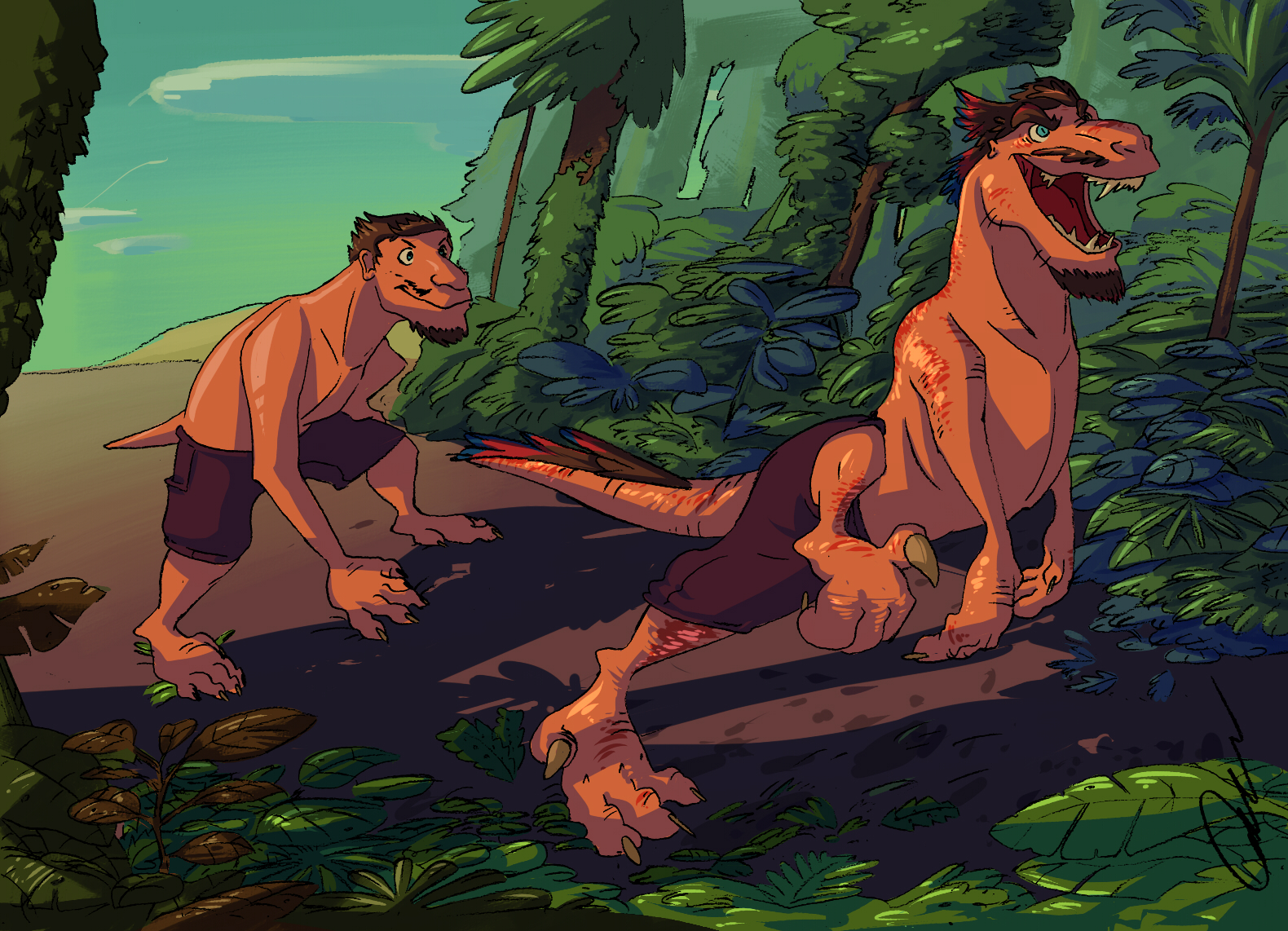 Jungle Raptor Tf By Theother Side Fur Affinity Dot Net