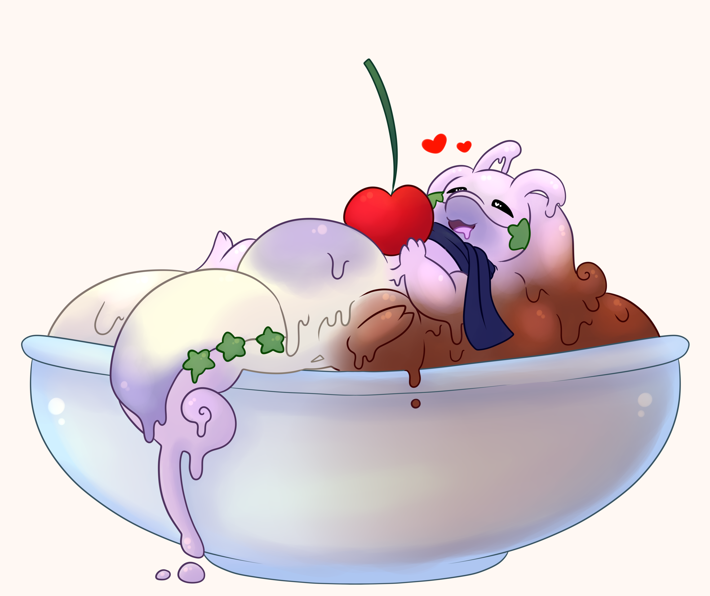 Melty Ice Cream Goodra