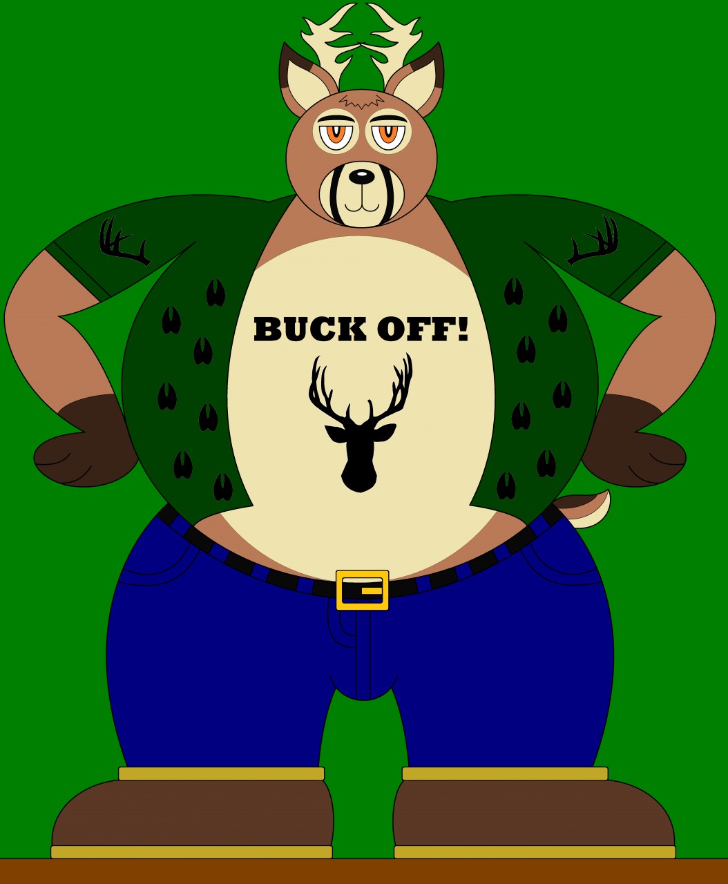 Bucky Boomer the Buck by The_Phew_Crew -- Fur Affinity [dot] net