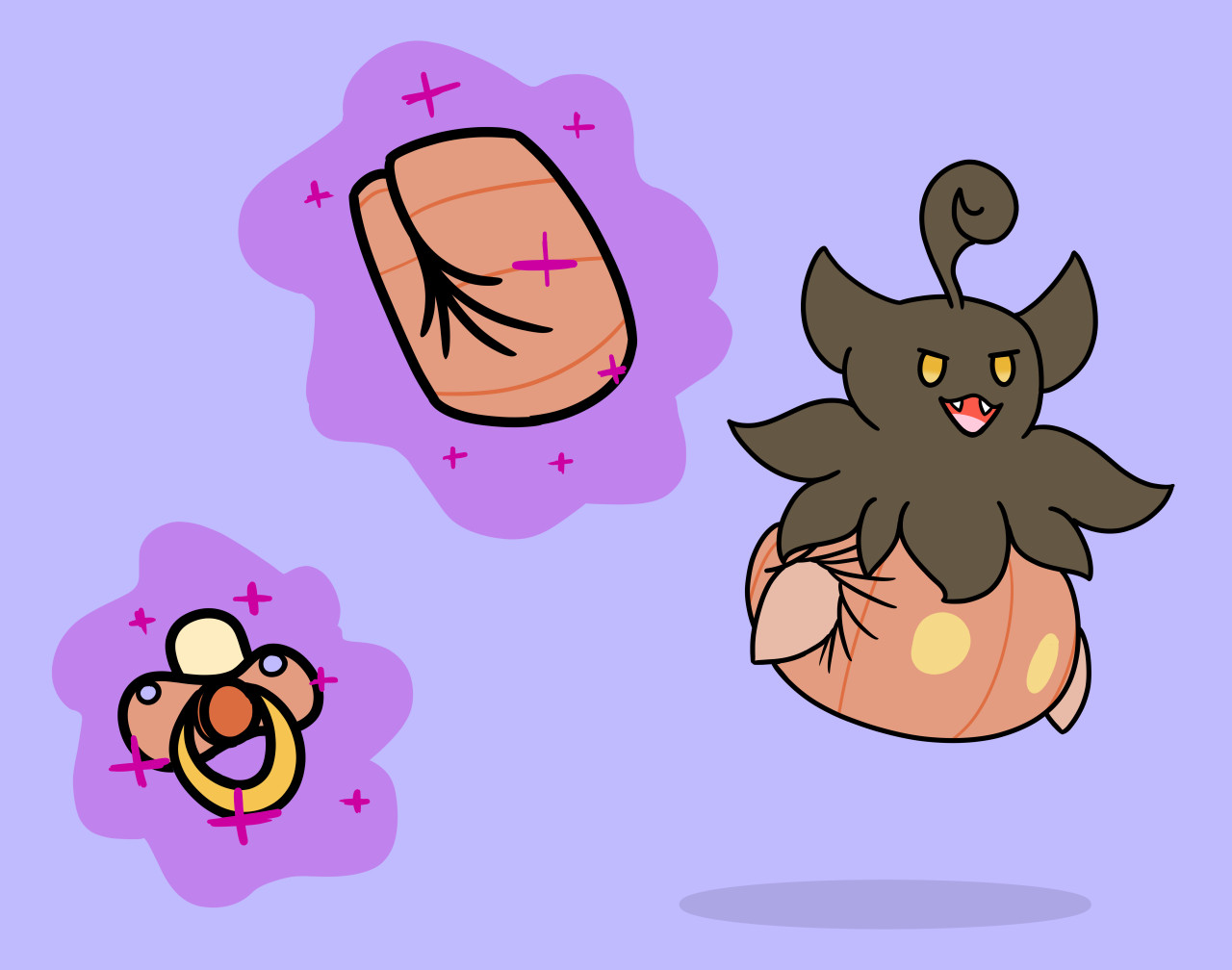 Pumpkaboo And Phantump