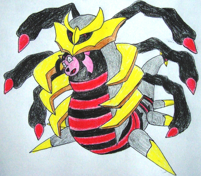 wingull and giratina (pokemon) drawn by rolloekaki