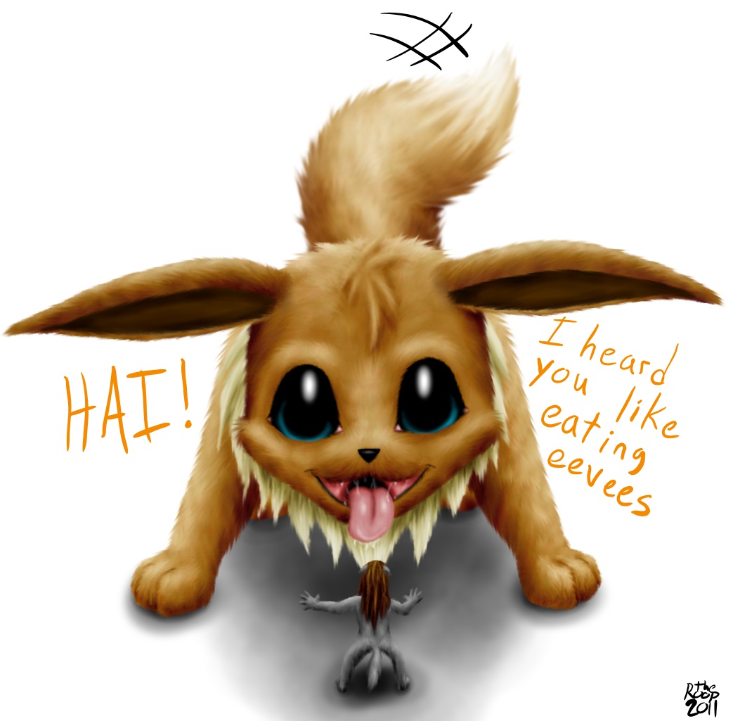 Scary eevee