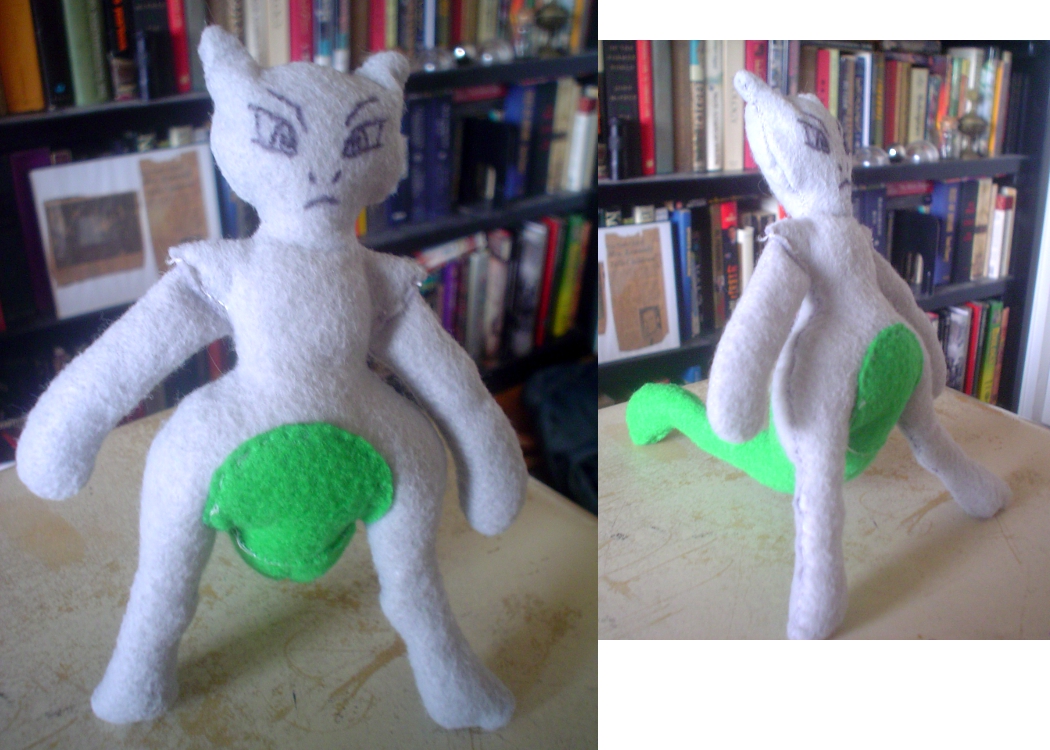 Shiny 2025 mewtwo plush