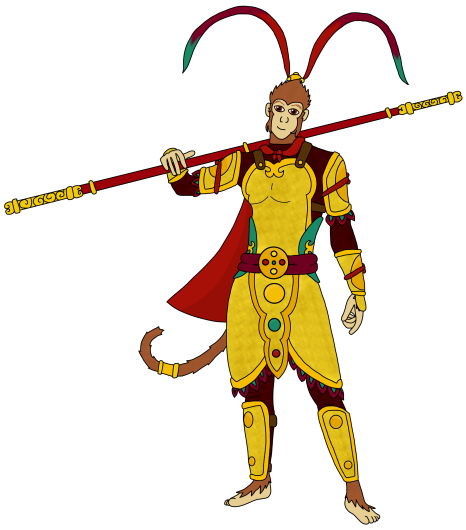 Sun Wukong the Monkey King by The_SeaCat -- Fur Affinity [dot] net
