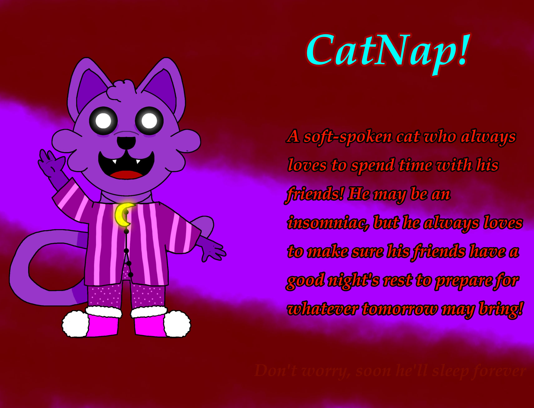 Catnap (Poppy Playtime/Smiling Critters AU) by TheShamefulStore -- Fur  Affinity [dot] net