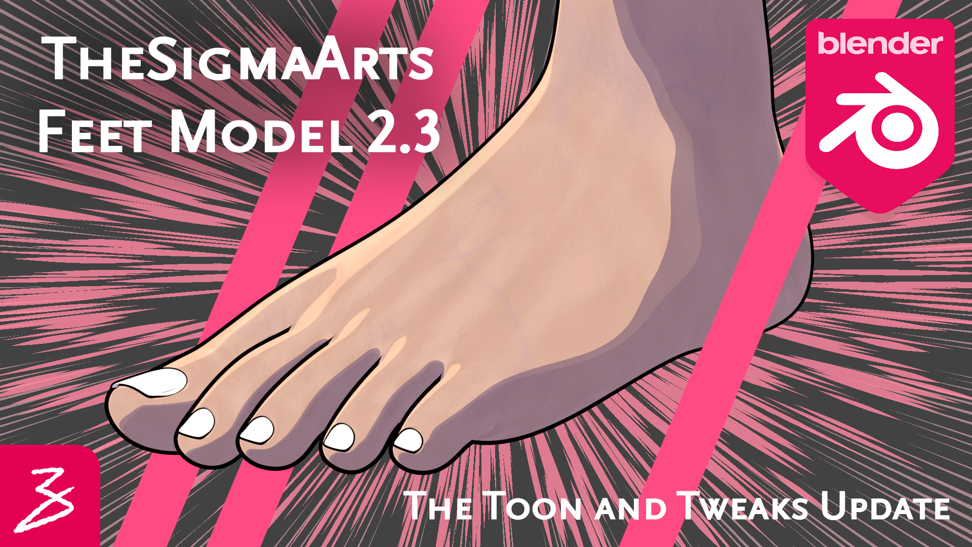 TheSigmaArts Feet Model v2.2 by TheSigmaArts -- Fur Affinity [dot] net