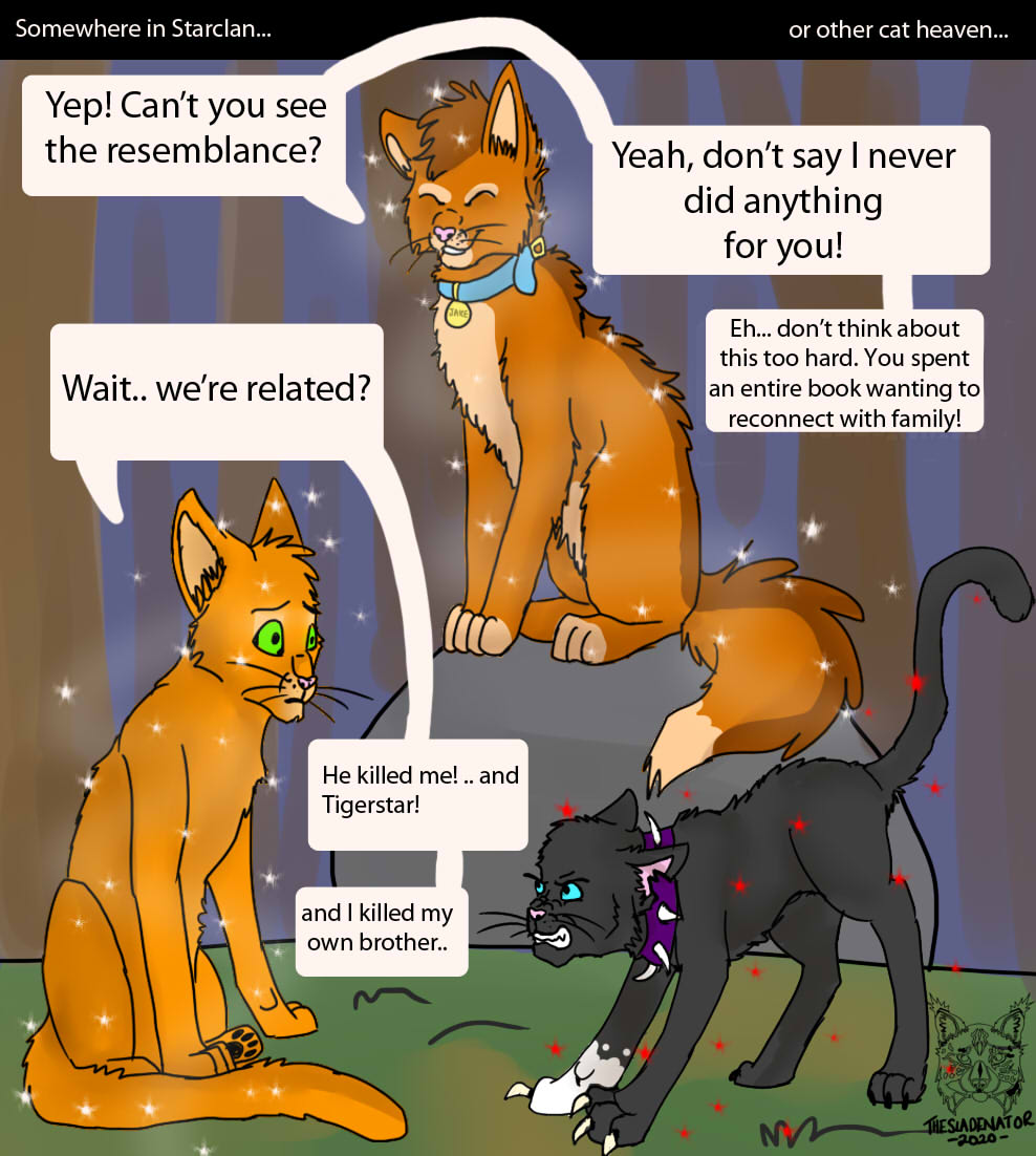 Why Firestar Shouldn't Have Been The Fourth Cat by Scorchpaw