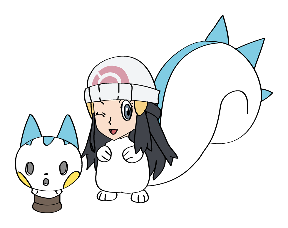 dawn and pachirisu