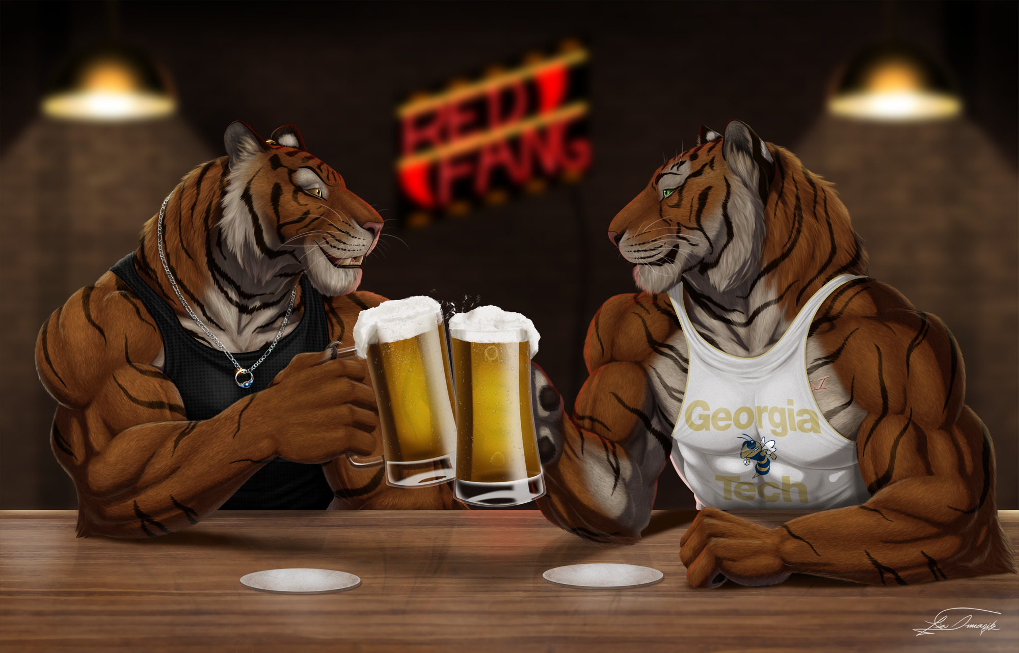 Пьяный тигр