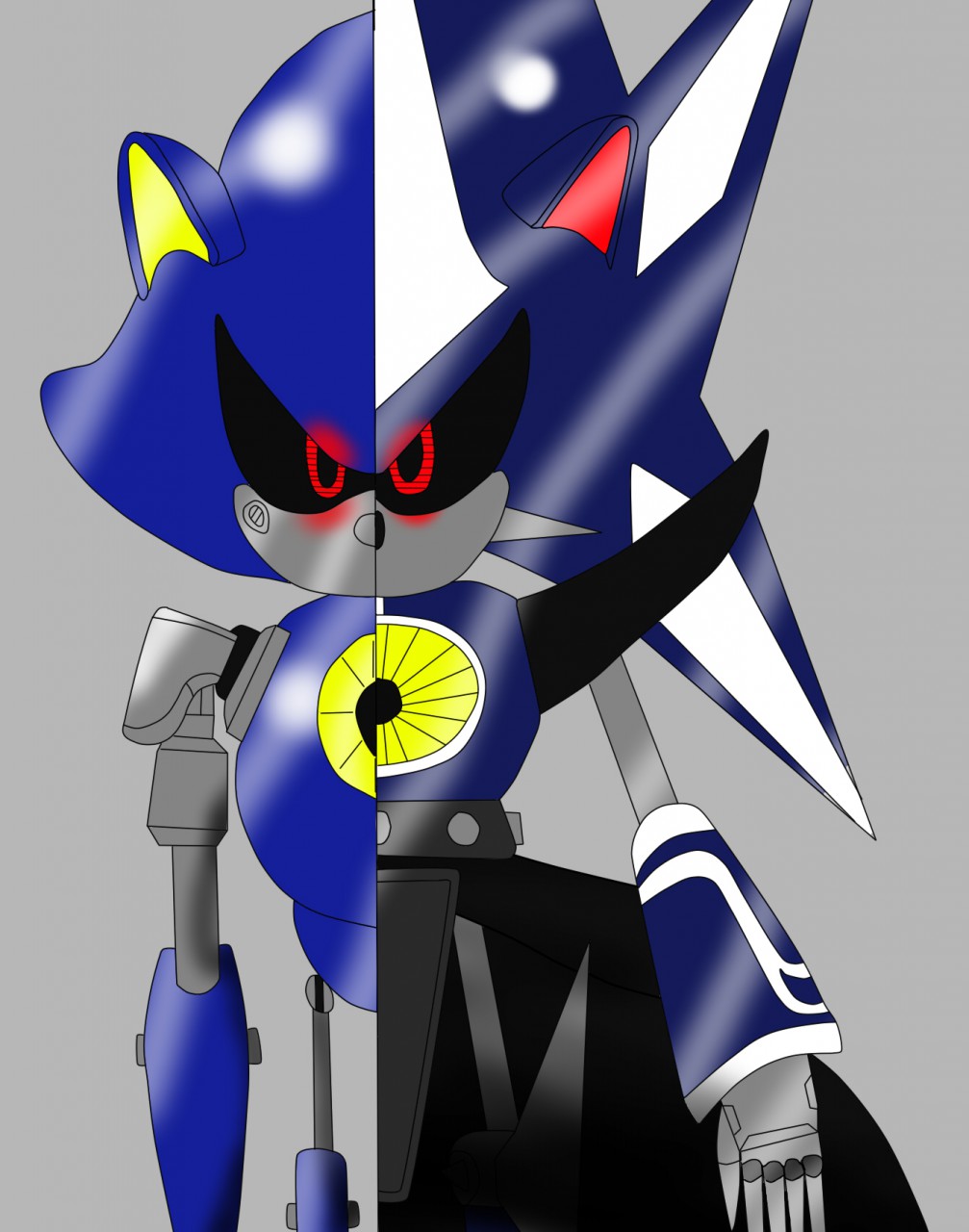 Neo Metal Sonic by sfmff2 -- Fur Affinity [dot] net