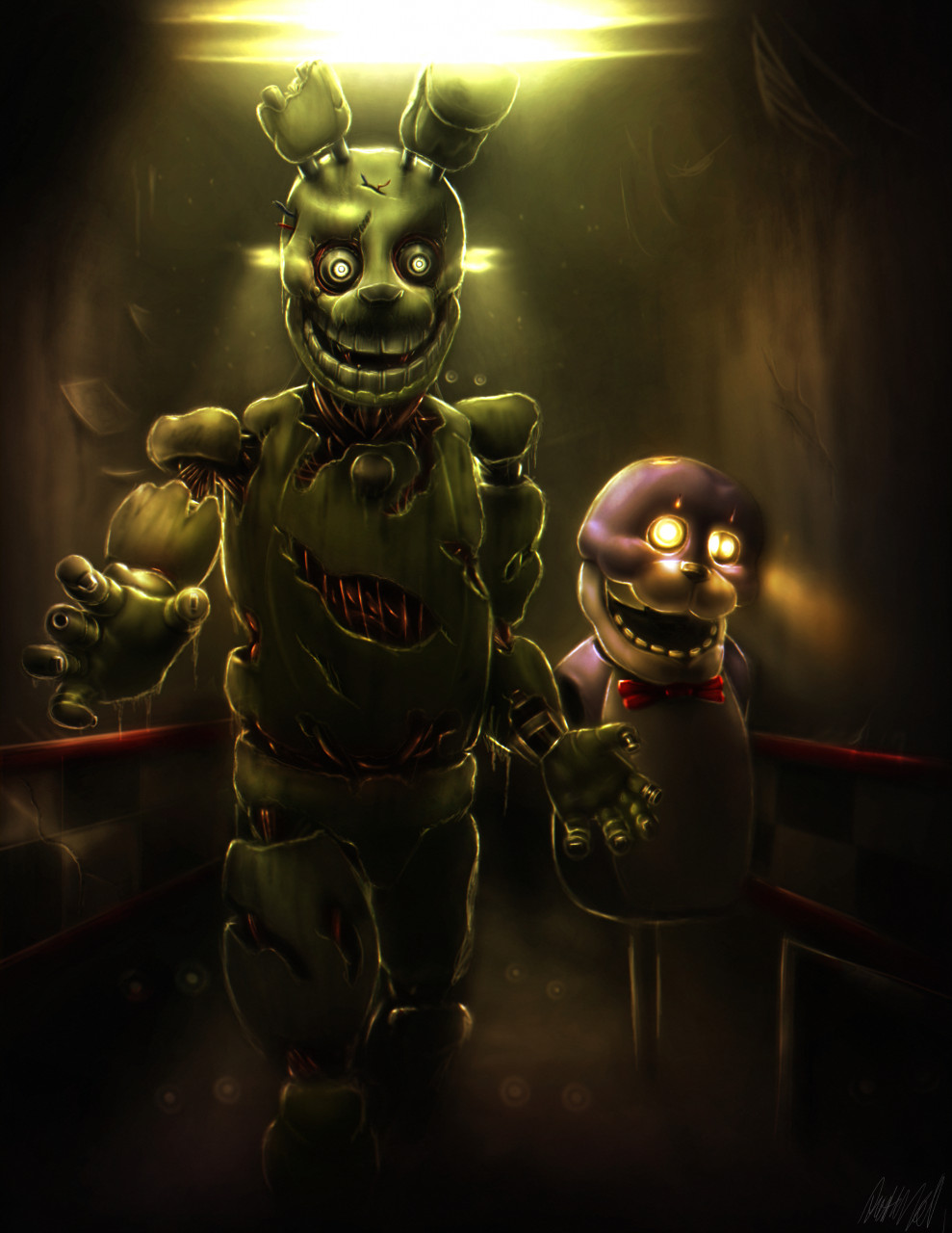 Five Nights At Freddy's 3 by thewebsurfer97 -- Fur Affinity [dot] net