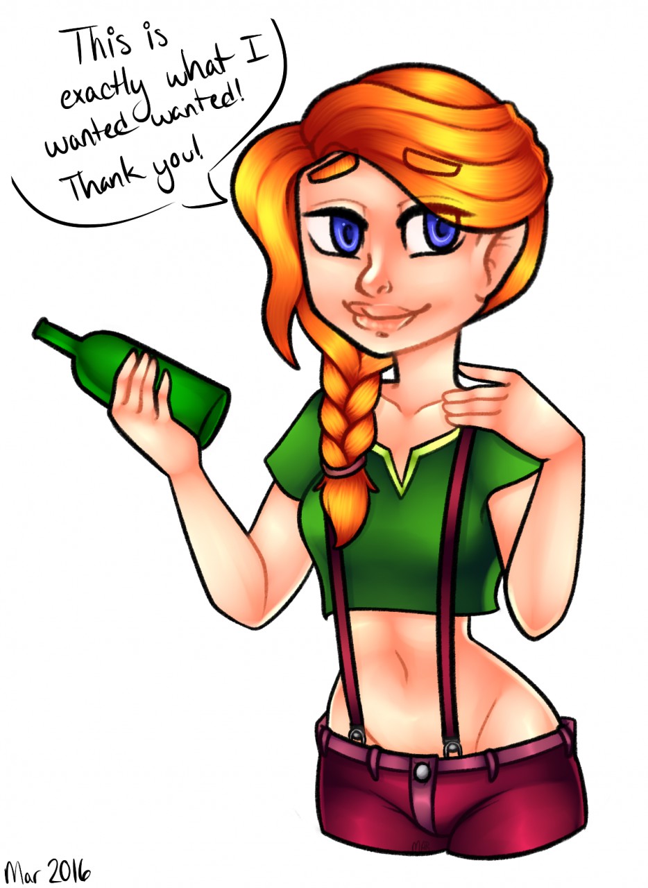 Leah Stardew Valley By Thewibbler Fur Affinity Dot Net