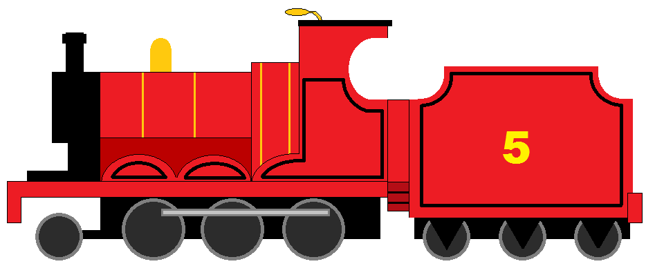 James the red engine (TVS,S1) V2 by Thomasfan95 -- Fur Affinity