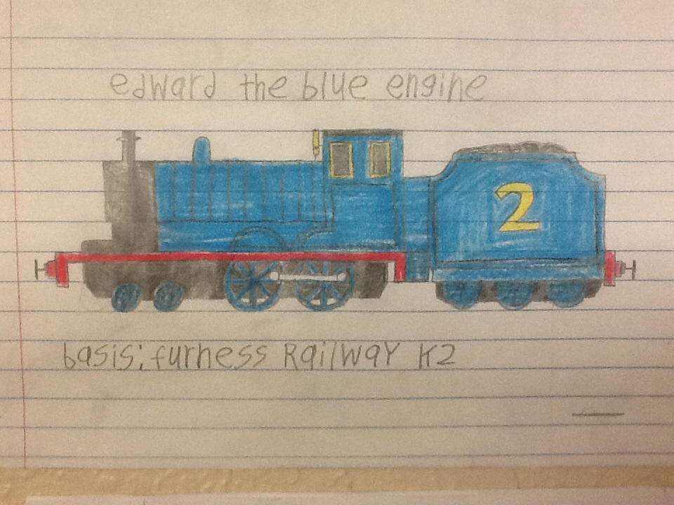 thomas and friends edward the blue engine