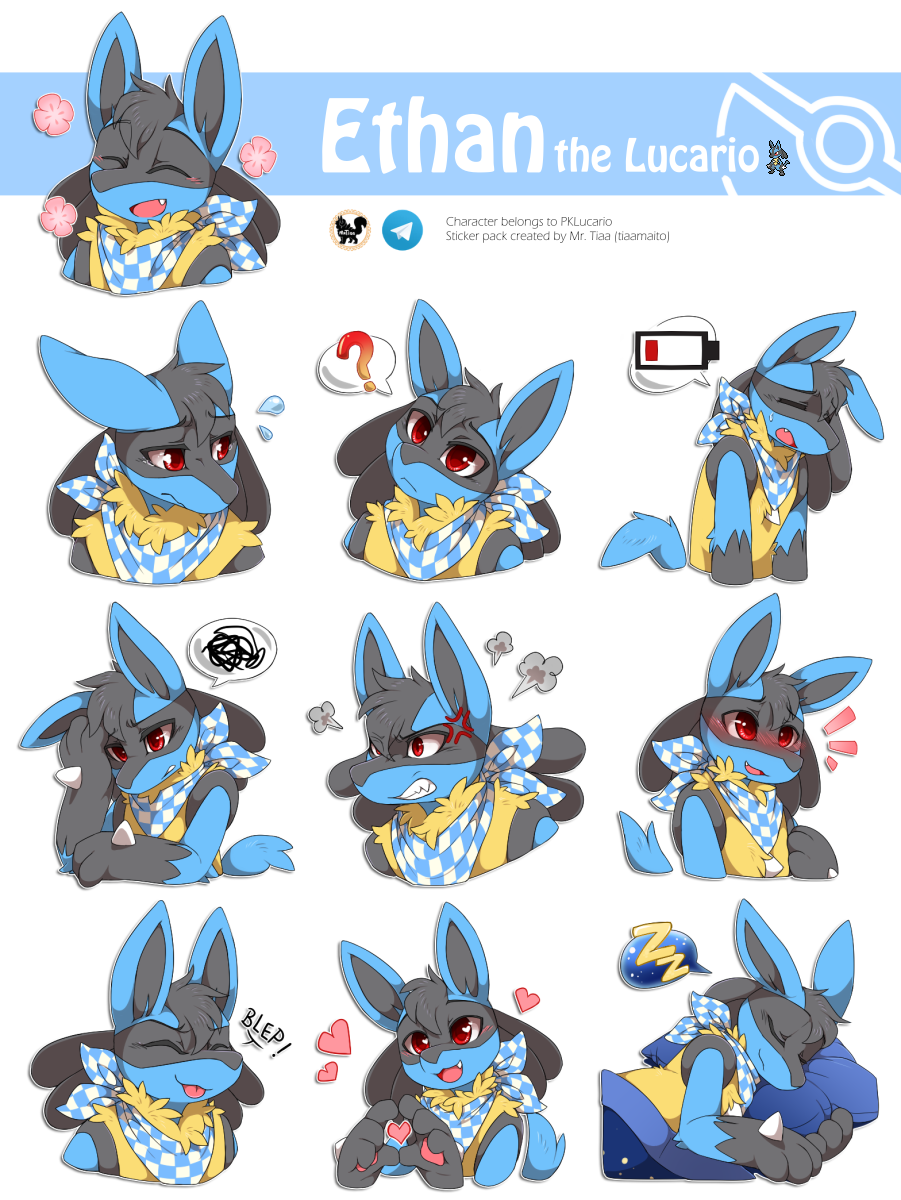 create anime telegram stickers for you