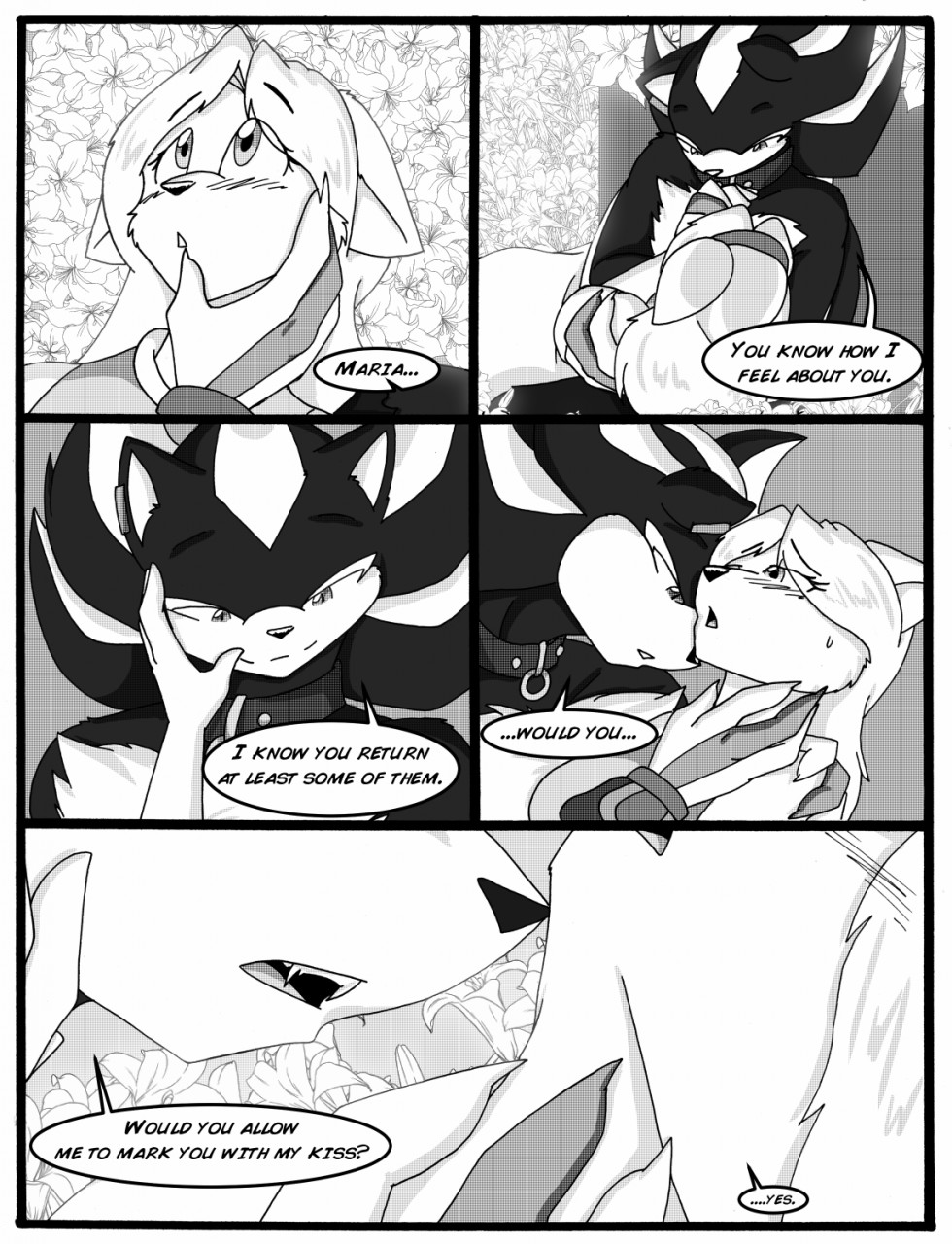 Shadow's kiss by tierafoxglove -- Fur Affinity [dot] net