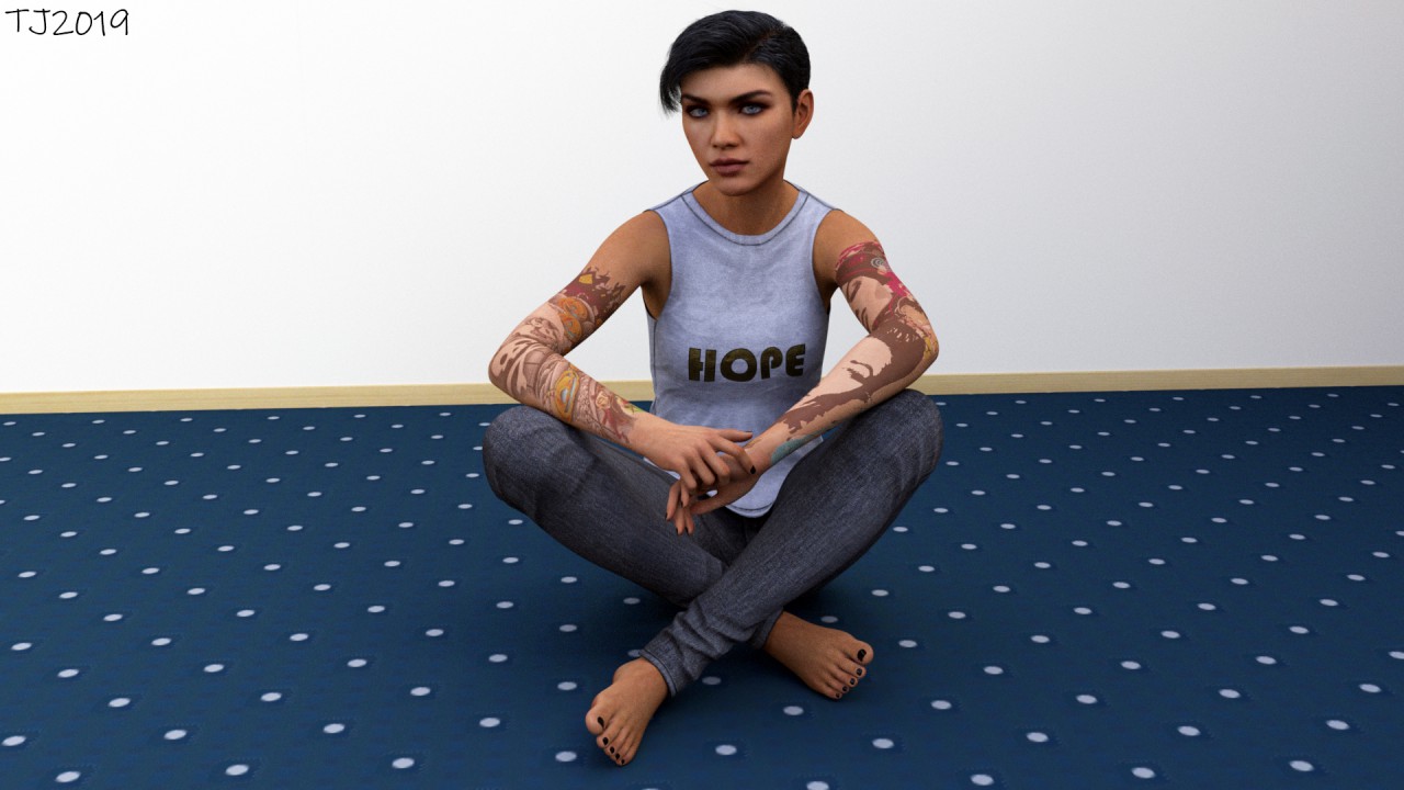 Ruby rose feet