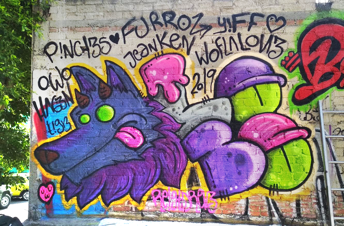 LOBO graffiti by tigreverde -- Fur Affinity [dot] net