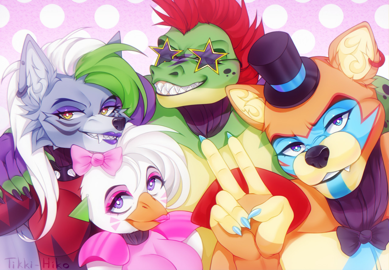 FNaF9 fan art by Tikki-Hiko -- Fur Affinity [dot] net