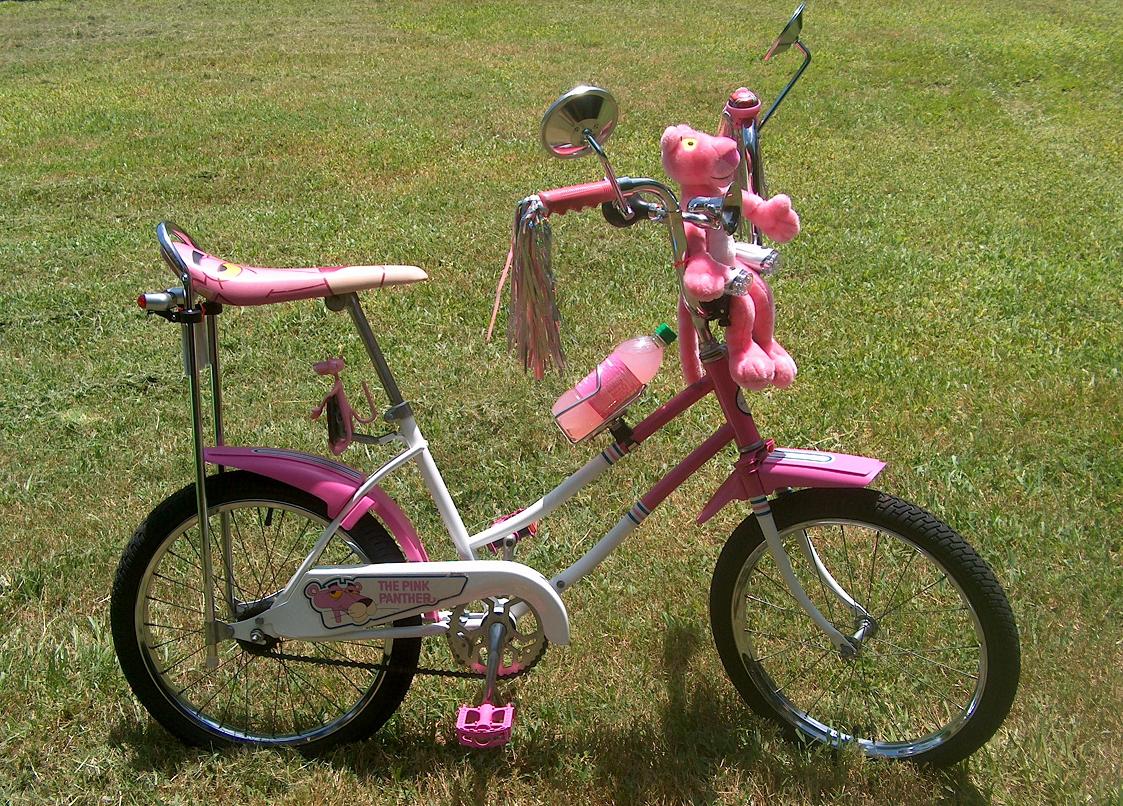 Vintage Pink Panther bicycle by Tilt_Longtail -- Fur Affinity [dot] net