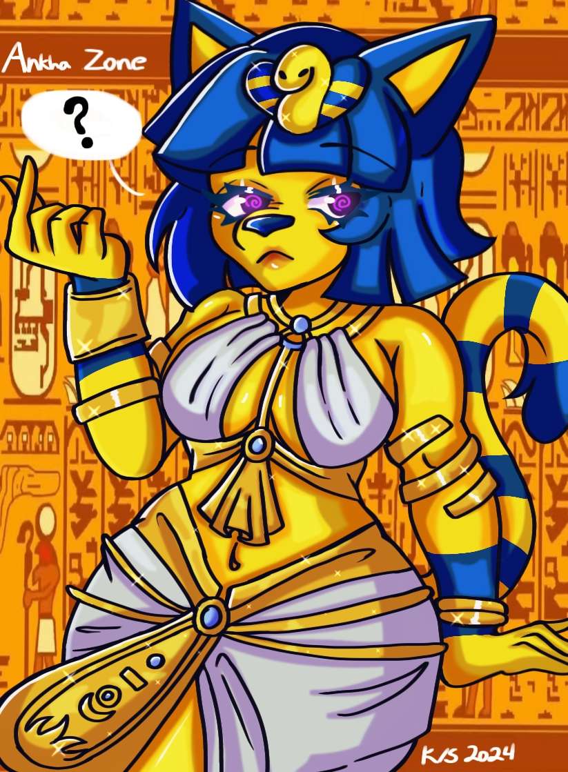 Ankha Zone by TimeDwagon28 -- Fur Affinity [dot] net