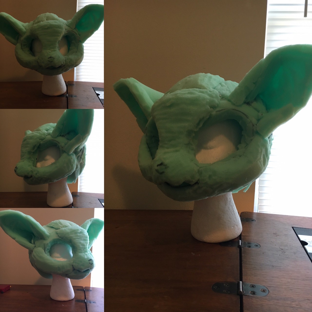 Dragon Fursuit Foam Base (FOR SALE) by Taiga-LesserTooth on DeviantArt