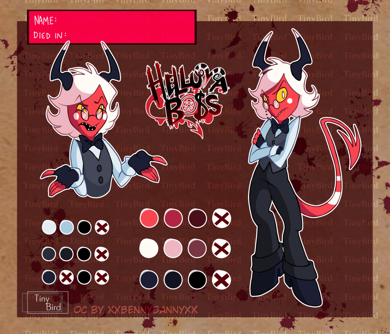 Custom Adopt 19 (helluva Boss) By Tiny Bird Art -- Fur Affinity [dot] Net