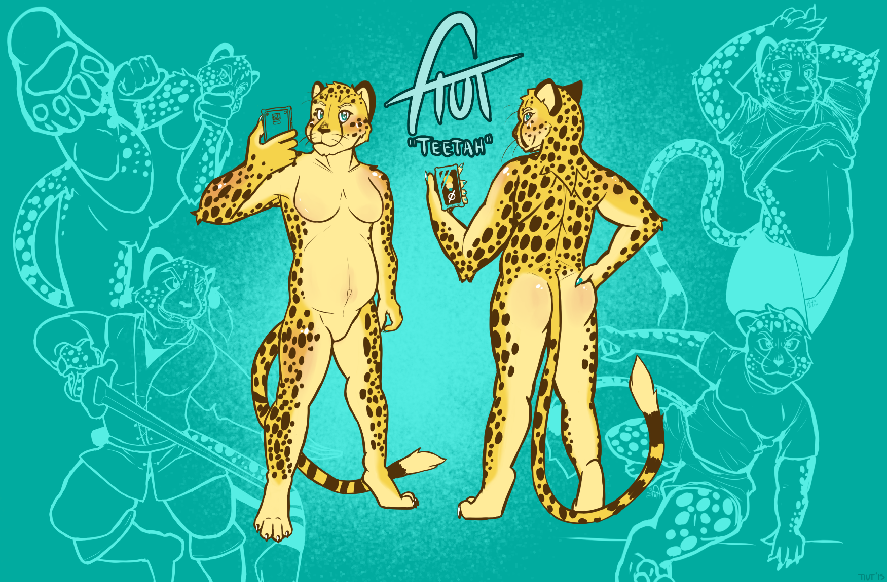 Teetah Ref by Tiut -- Fur Affinity [dot] net