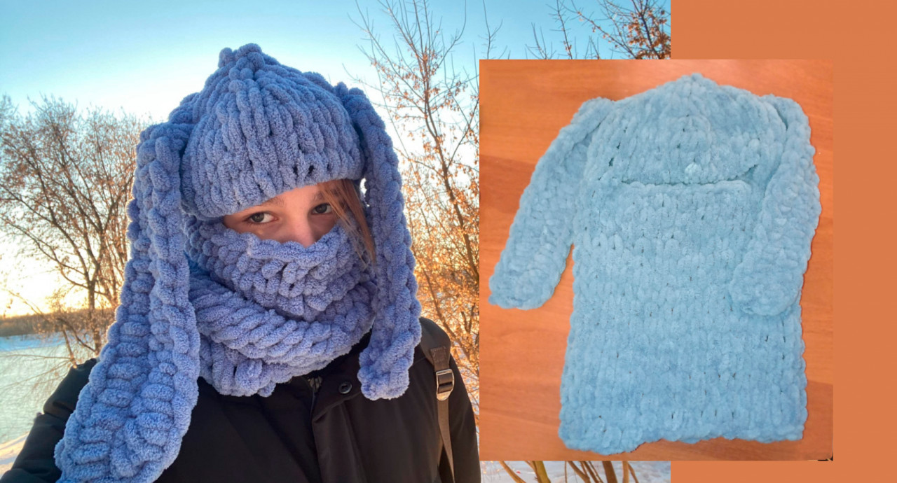 Knitted balaclava by Tivo-teafox -- Fur Affinity [dot] net