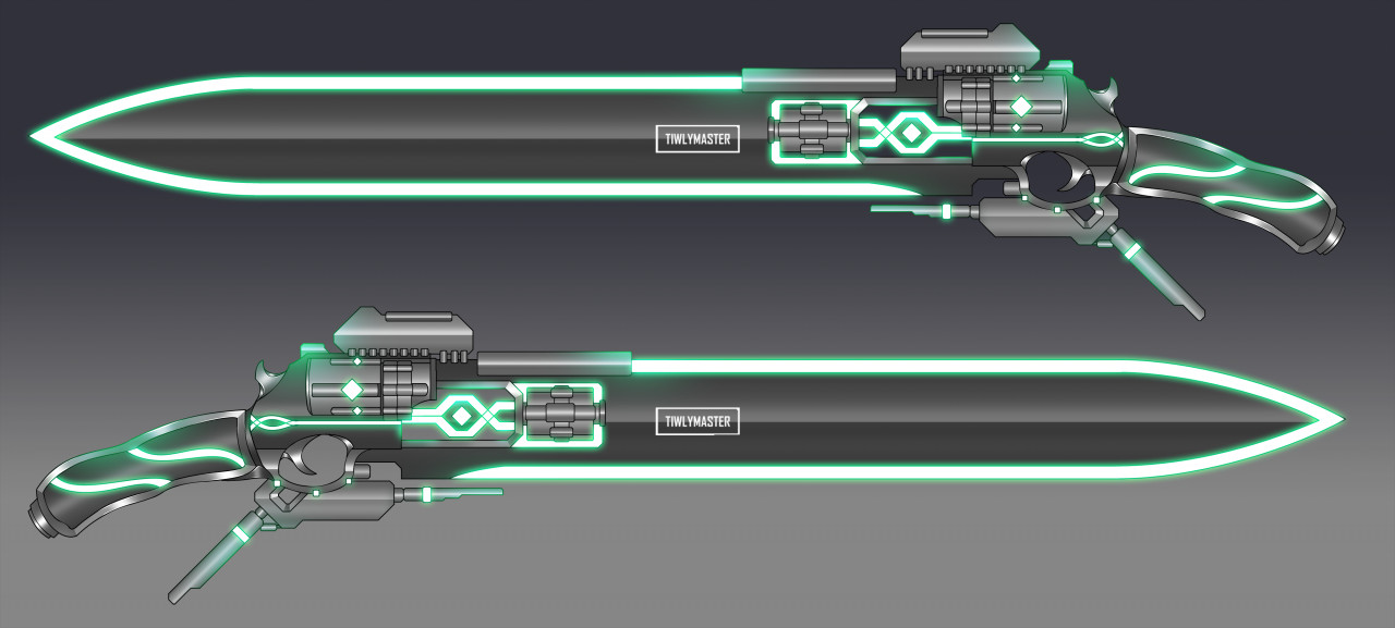 (Owned) Weapon adopts (GUN BLADE) #212 by Tiwlymaster -- Fur Affinity ...