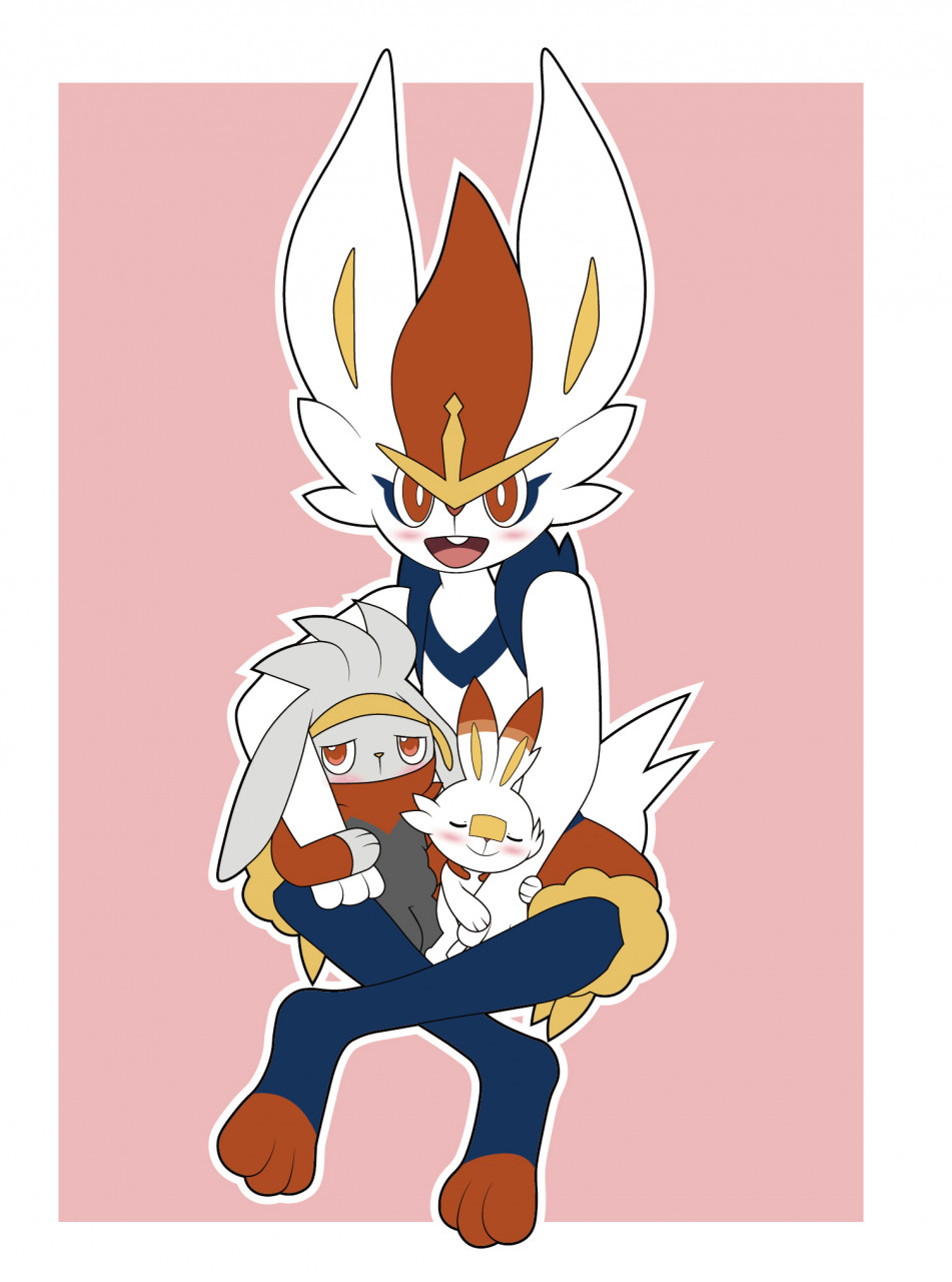 Cinderace/raboot/scorbunny brother ver~ by tmdduq6918 -- Fur Affinity ...