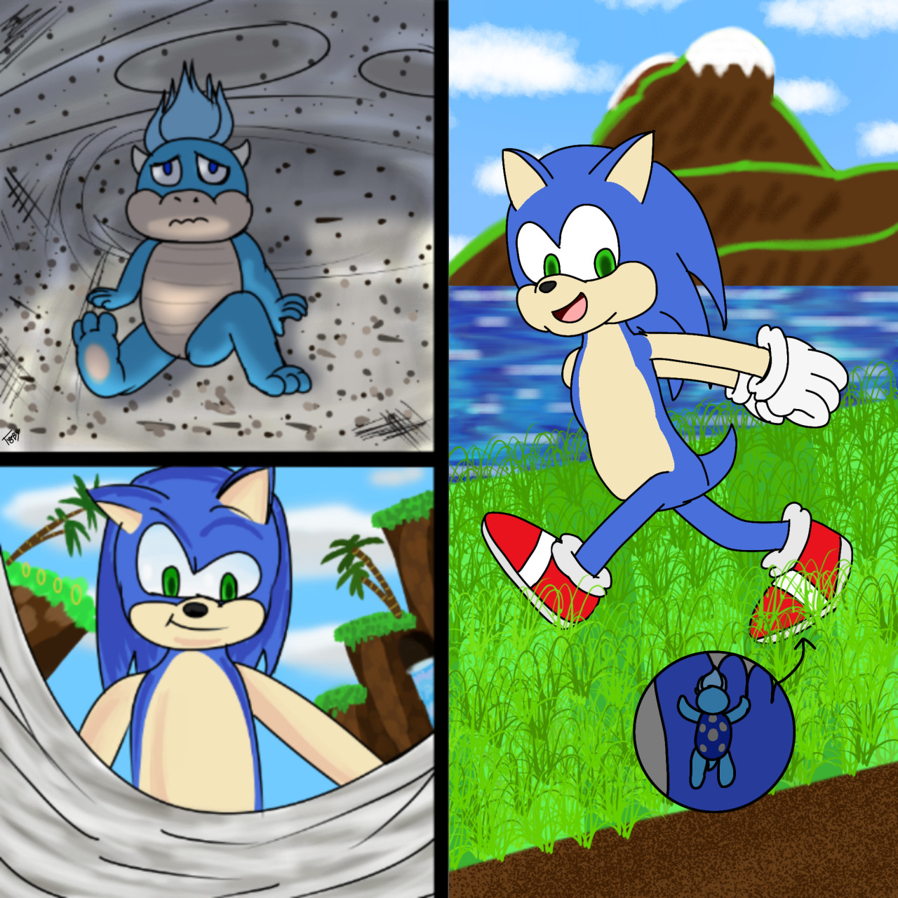 Sonic by Touji -- Fur Affinity [dot] net