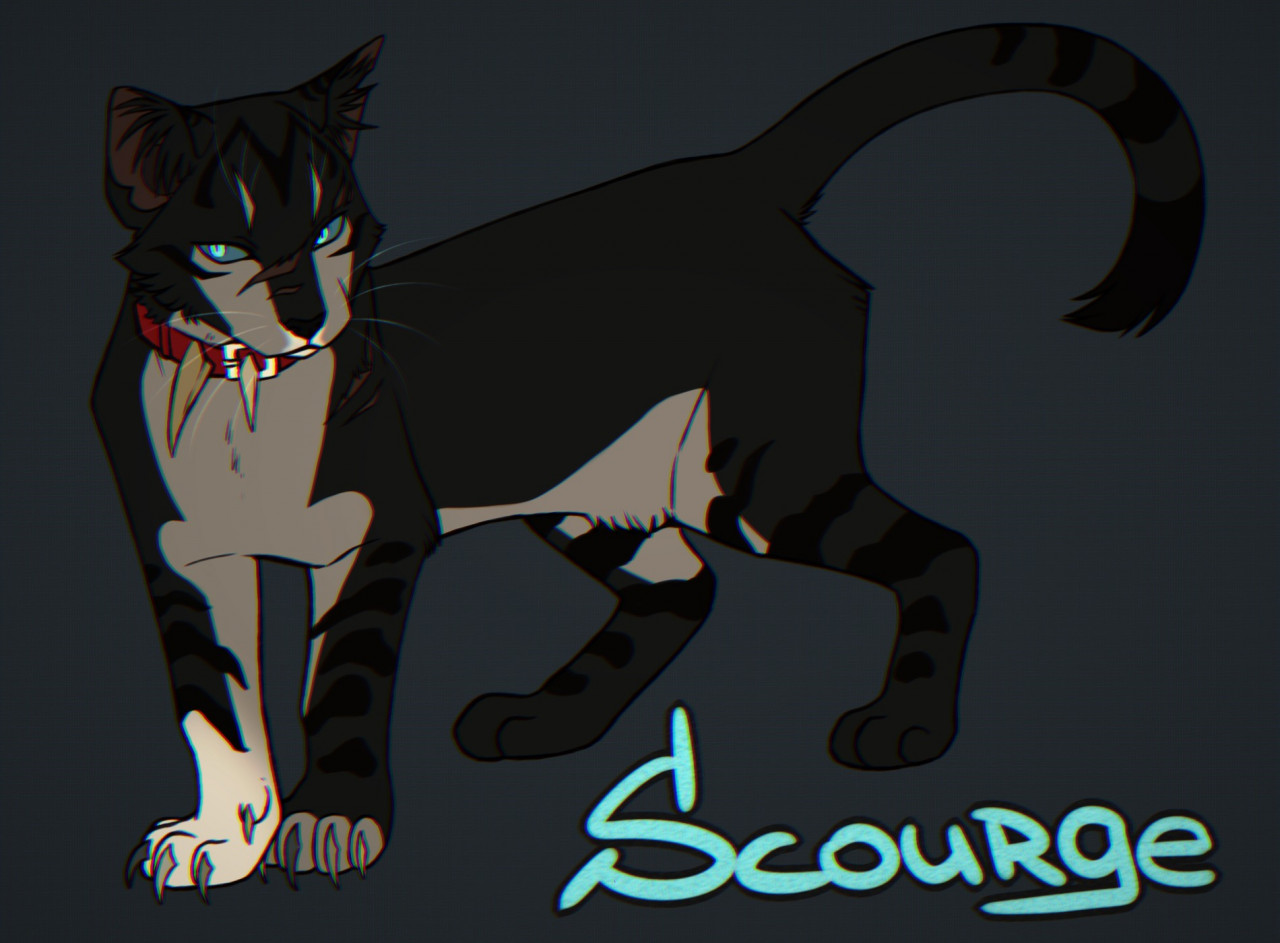 Warrior cats fanart (Scourge) by dobbysstuff -- Fur Affinity [dot] net
