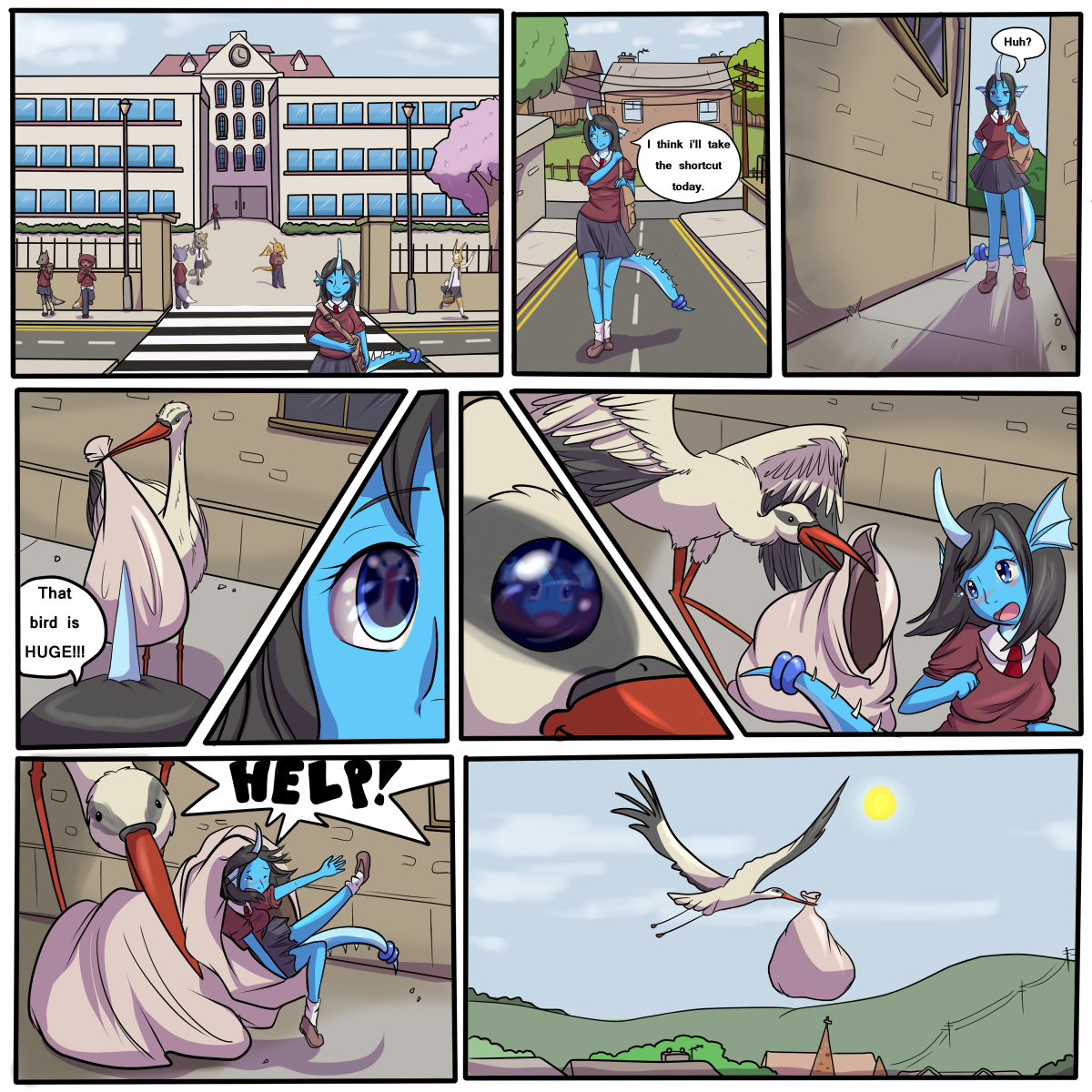 Nyuu Life page 1 by toddlergirl -- Fur Affinity [dot] net