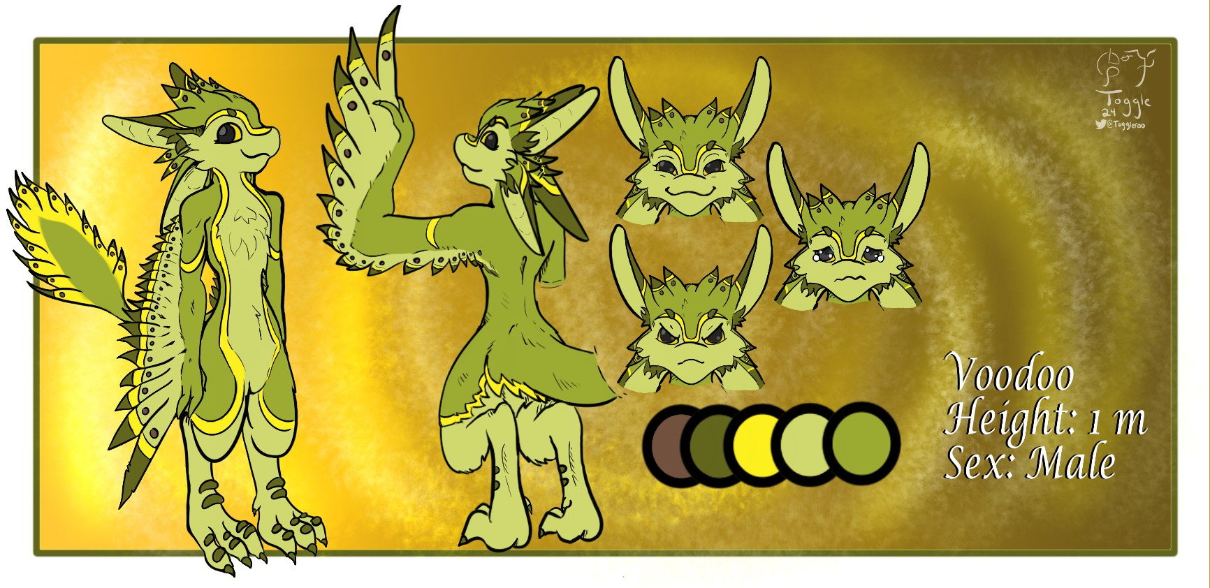 Voodoo Ref Sheet by Toggle -- Fur Affinity [dot] net