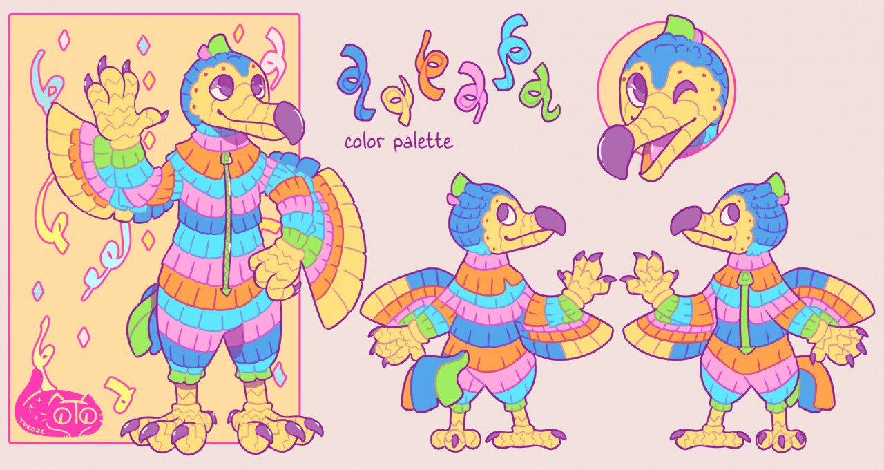 [C] Pinata dodo costume by Tokowl -- Fur Affinity [dot] net