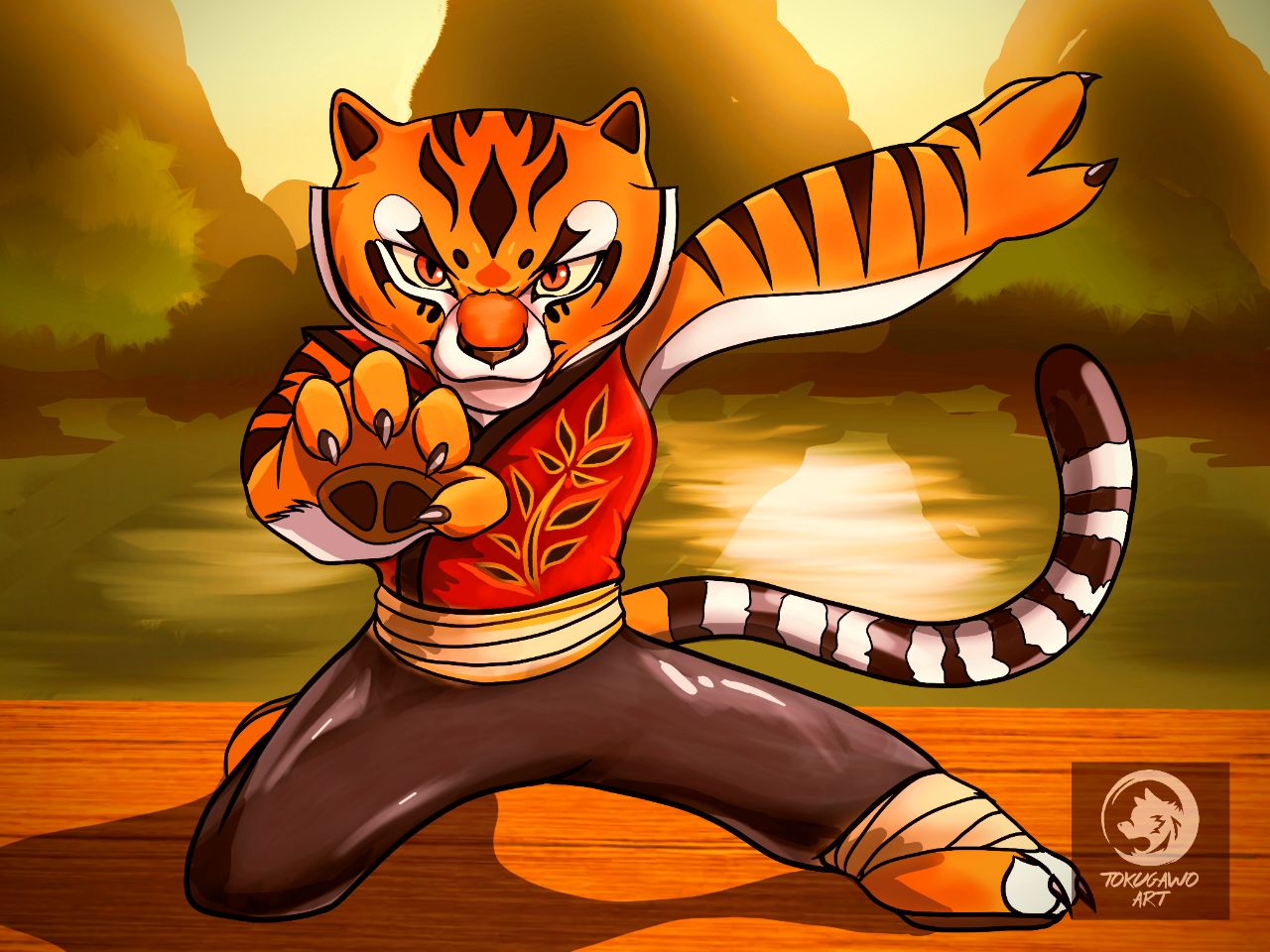 Master tigress fanart