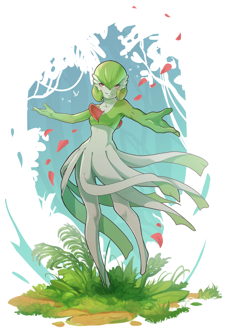 Gardevoir Fan Art by TheGreenCoffii -- Fur Affinity [dot] net