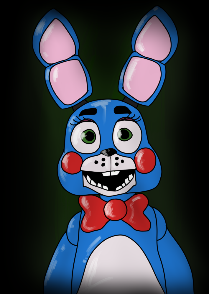 FNAF 2 - Toy Bonnie by dominobear -- Fur Affinity [dot] net