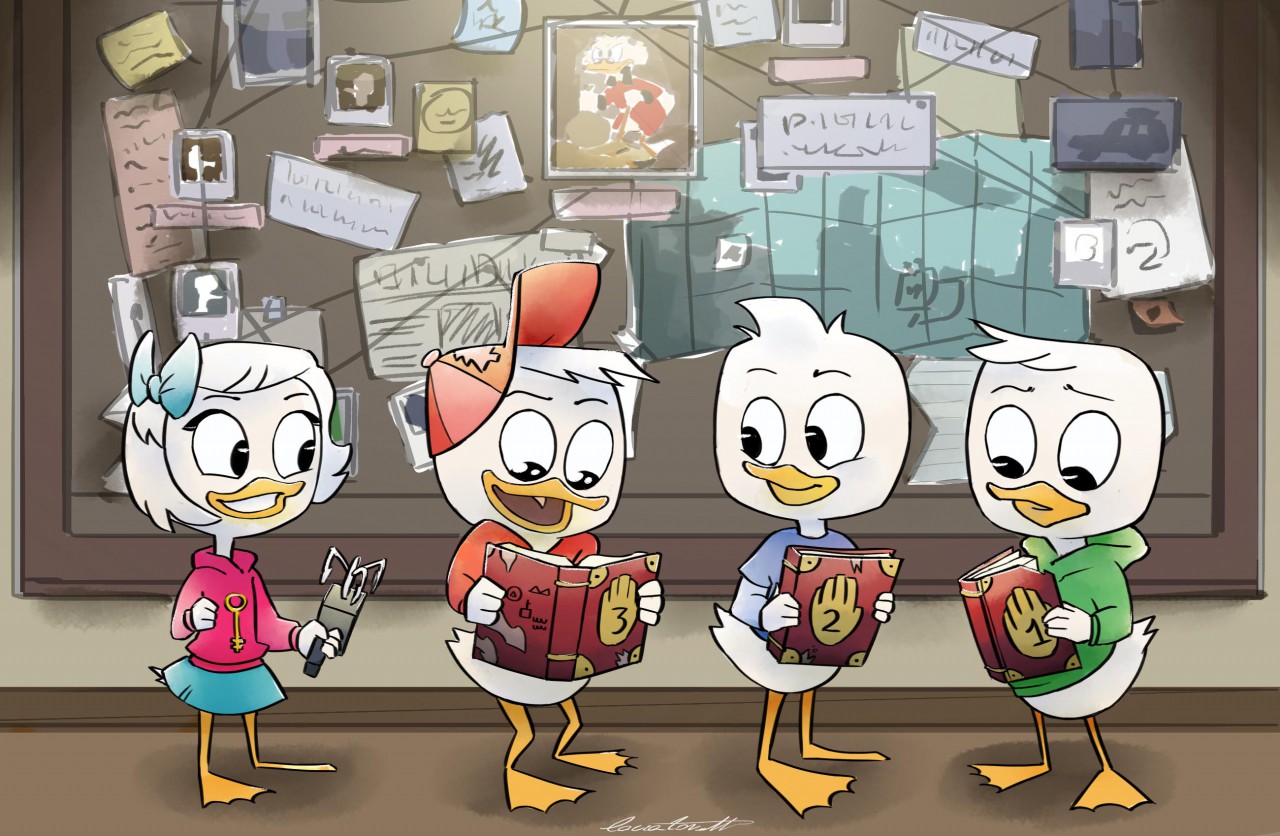 Ducktales! By TOMEart -- Fur Affinity [Dot] Net